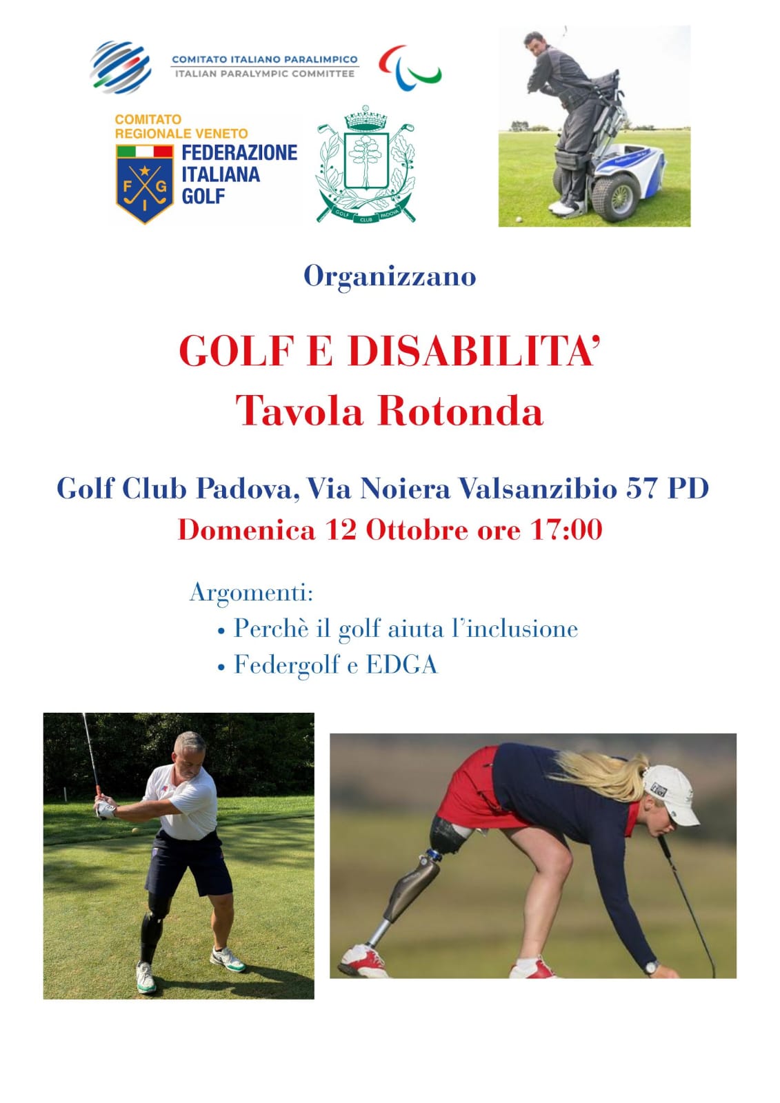 Golf e Disabilità