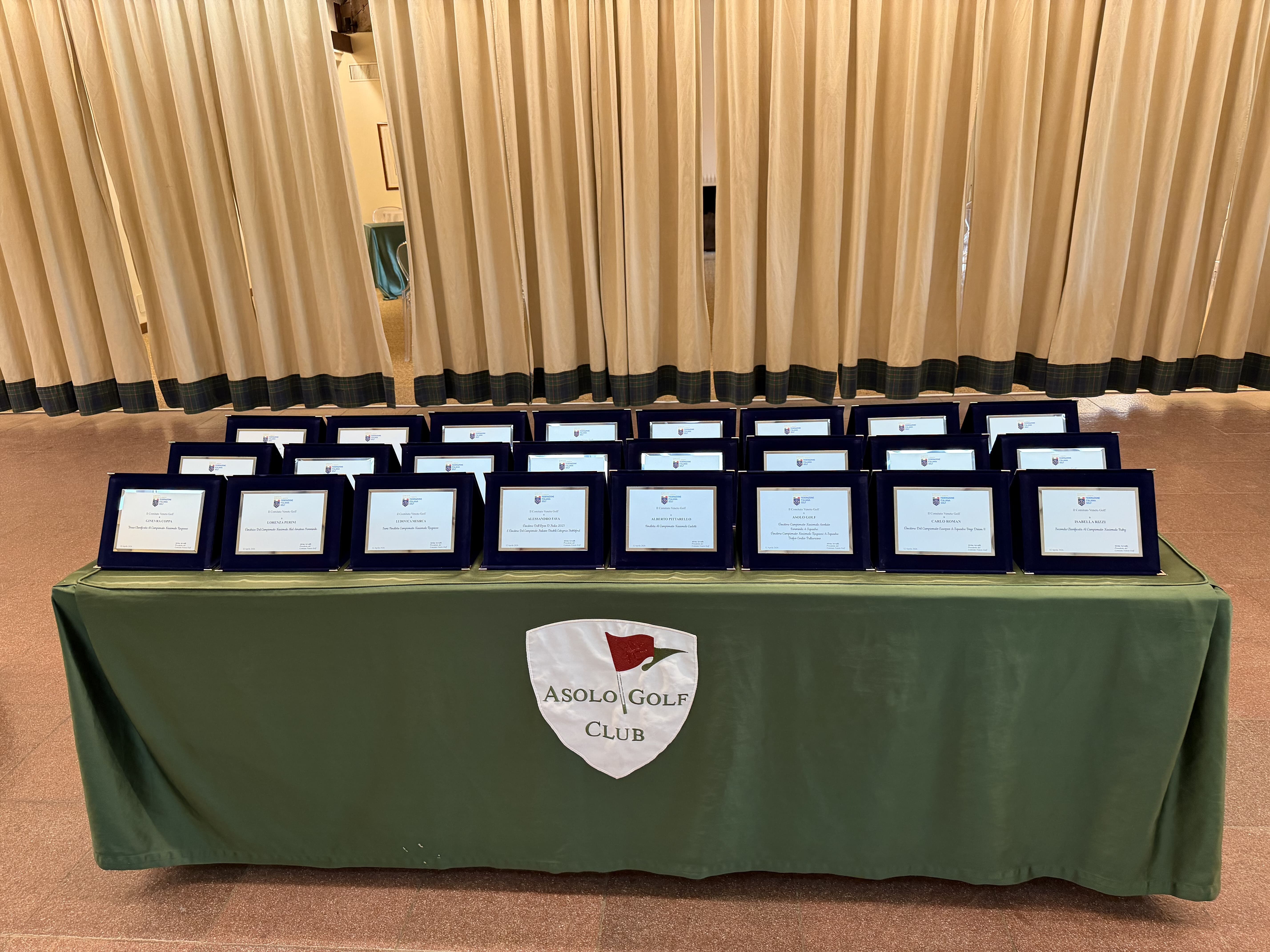 Premiazione Atleti e Circoli stagione agonistica 2025